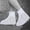 Blanc, variante sur Couvre-chaussures de Pluie avec Imprimé à Pois, Fermeture Éclair, Bottes de Pluie Montantes, Schutz pour Femmes et Enfants, Galoches pour Temps Humide
