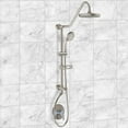 thumbnail image 5 of Pulse ShowerSpas Kauai III Shower Head Handheld Retro Spa System, Brushed Nickel, 5 of 5