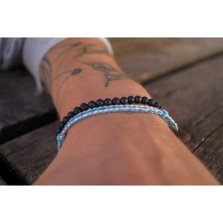 Handmade Boho Surfer Bracelet - Adjustable Braided Beach Bracelet For Men & Women, Friendship Gift