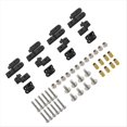 thumbnail image 3 of 1 Juego de Accesorios de Suspensión de Amortiguación de Ballesta para 1/16 B24 4WD RC Piezas de Actualización de Coche Negro, 3 of 5