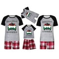 thumbnail image 1 of Pyjama Familial, Chandail à Imprimé Décontracté et Tendance à Manches Courtes avec Short Style Parent-Enfant Père, Pantalon de Pyjama, 1 of 6