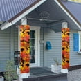thumbnail image 4 of Fall Outdoor Decorations for Home Fall Sunflower Large Hanging Flags Signs Porch Banners,Autumn Decor for Home Door Birthday Party Yard Outdoor, 4 of 6
