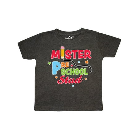 

Inktastic School Mister Preschool Stud Gift Toddler Boy Girl T-Shirt