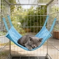 thumbnail image 6 of Cat Cage Hammock Bed Lightweight Adjustable Soft Waterproof Resting Sleepy Pads for Cats Small Dogs Rabbits, 6 of 6