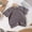Gray, variant on SGFCWSX Girls Cable Knit Short Sleeve T-Shirt, Soft Comfortable Top for Kids Classic Crew Neck Casual Daily Tees Pink Size 6-7 Years