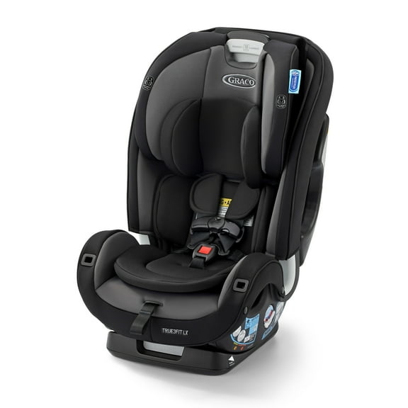 Graco True3Fit LX 3-in-1 Car Seat ft. Anti-Rebound Bar, Gotham, Black