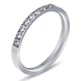 thumbnail image 2 of Anillo de acero de titanio con personalidad simple europea y americana para mujer, anillo de acero inoxidable con circonita de una sola fila de diamantes y oro de 18 quilates para mujer, 2 of 5