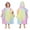 Rainbow, variant on Mermaid Hooded Bath Towel for 2 to 6 Years Girl,100% Cotton Water Absorption Beach Poncho Swim Changing Robe, Sand Proof