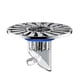 thumbnail image 1 of Cateissary Tapón de drenaje de suelo a prueba de olores para fregadero, dispositivo de cierre automático a prueba de olores para el hogar, 2 Accesorios de baño Cesta de plata gran tamaño, 1 of 6