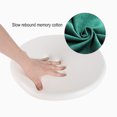 thumbnail image 3 of Cojín para silla, cojín redondo de espuma viscoelástica, almohada de apoyo lumbar para silla, 3 of 7