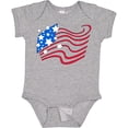 thumbnail image 3 of Inktastic Stylized American Flag Fourth of July Boys or Girls Baby Bodysuit, 3 of 5
