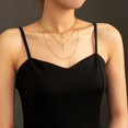 thumbnail image 2 of Multilayer Necklace Star Moon: Elegant Simple Pendant Necklace Chain Necklace, 2 of 6