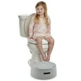 thumbnail image 5 of Contours Bravo 3-Stage Potty Training Toilet, Seat, Trainer, Step Stool, Gray, 1 Count, 5 of 14