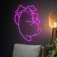 thumbnail image 3 of Handmadetneonsign Custom Pig Led Sign, Pig Neon Sign, Pig Neon Light, Personalized Pig Led Light, 3 of 5