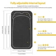 thumbnail image 3 of Multimeter Carry Case for Fluke 117/ 115/ 116 Digital Multimeters，Protective Storage Bag with Mesh Pocket, 3 of 9