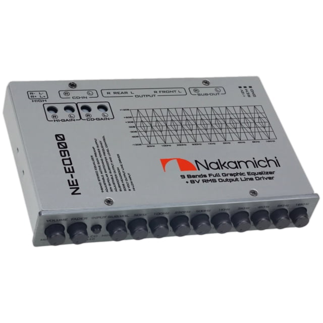 Ecualizador Nakamichi NE-EQ900 9 Bandas con Control