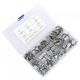 thumbnail image 3 of Sonew 225pcs M1.2 M1.5 M2 M2.5 M3 Crimping Loop Sleeve M2 M3 Wire Rope Thimble For, 3 of 8