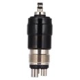 thumbnail image 1 of 4 Hole Handpiece Adapter, Dental Handpiece Adapter Easy To Install Anti Oxidation Anti Rust  For Oral Care ANGGREK 4 Hole Handpiece Adapter, 1 of 8
