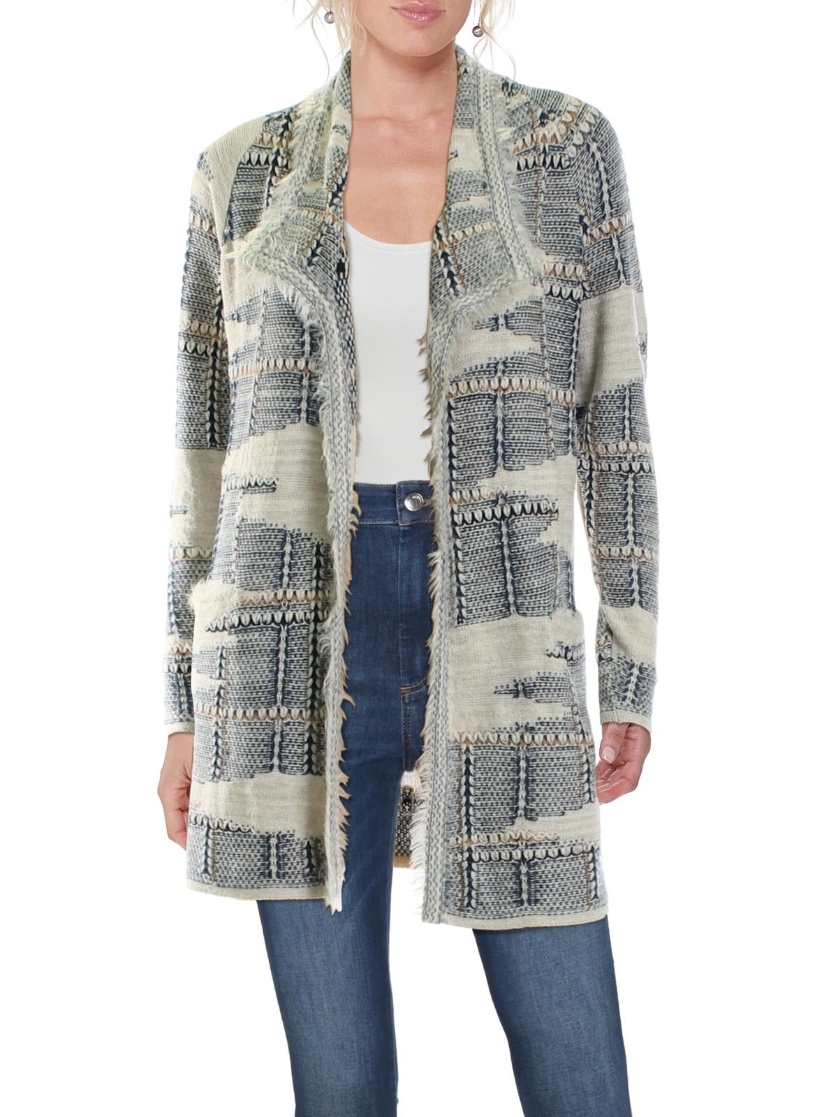 cotton open front cardigan