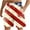 White, variant on WAENQINLA Men's Swim Trunks Big & Tall Casual Summer America Flag Beach Shorts with Pockets and Drawstring Elastic Waist Board Shorts