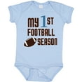 thumbnail image 3 of Inktastic My First Football Season Boys or Girls Baby Bodysuit, 3 of 5