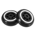 thumbnail image 4 of Ruedas de maleta de repuesto Uxcell, 51mmx18mm, ruedas giratorias de 360 grados, 4 of 7