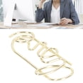 thumbnail image 4 of Paper Clips, Portable Metal Paper Clips Electroplated Gold 100pcs  For Office For Home For File Sorting Love, 4 of 8
