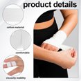 thumbnail image 3 of HXRH 10 Rolls Finge Wrap Tape -0.3Inch x 32-Feet Strong Adhesive Finger Tape Sweat-Proof Sports Cotton Tapes for Rock Climbing Volleyball Football (White), 3 of 7