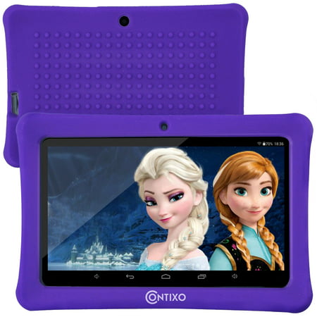 Contixo 7 Inch Kids Tablet with Wi-Fi 16GB 20+Education Learning Apps V8-1-Purple