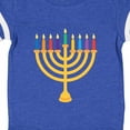 thumbnail image 4 of Inktastic Hanukkah Menorah Candles Boys or Girls Baby Bodysuit, 4 of 5