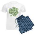 thumbnail image 6 of CafePress - Skulls Shamrock Men's Light Pajamas - Men's Light Loose Fit Cotton Pajama Set, 6 of 7