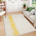 thumbnail image 5 of 5.3'x7.5' washable area rug &nbsp;vintage distressed living room bedroom large throw rug non slip low pil area rug cute abstract area rug big area rugs for living room boho classroom rug, 5 of 9