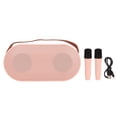 thumbnail image 2 of Microphone Speaker Cute Appearance Ambient Light High Power Portable Wireless Speaker Home Party, 2 of 7