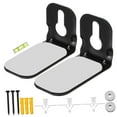 thumbnail image 5 of HEMOTON Soundbar Bracket Audio Stand 9.00X5.00X0.20CM Black, 5 of 6