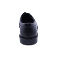 thumbnail image 4 of Zapato escolar Audaz para niño de piel negro Adams con diseño perforado, 4 of 5