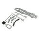 thumbnail image 2 of Juego de Chasis de Coche RC Accesorios de Actualización de Coche RC de Fibra de Carbono y Aluminio para 3RACING D5S Lite 1/10 Reemplazo Plata SSG, 2 of 12