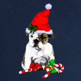 thumbnail image 3 of CafePress - English Bulldog Christmas Maternity T Shirt - Maternity Dark T-Shirt, 3 of 4