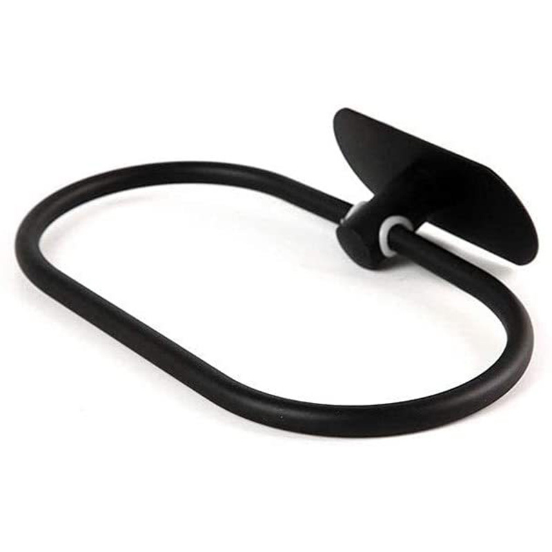 Towel Ring Holder Self Adhesive Wall Mount Hand Towel Holder Hanger Rack Oval Towel Hanger For
