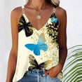 thumbnail image 1 of LSLJS Blouse d'Été Décontractée Sans Manches à Col en V pour Femme, T-Shirt pour Femmes, Camisole et Débardeurs pour Femmes, 1 of 5
