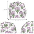 thumbnail image 3 of KLL Tulips Flowers Winter Fall Beanie Knit Hats for Men & Women - Warm & Soft Stylish Toboggan Caps for Cold Weather, 3 of 6