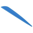 thumbnail image 4 of Arrows Vanes 4 Inch Plastic Feather Fletching for DIY Archery Arrows 100 Pack(Blue), 4 of 7