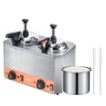 thumbnail image 6 of KFFKFF 2.3x2 Qt Electric Cheese Dispenser with Pump Commercial Hot Fudge Warmer, 6 of 9