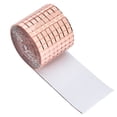 thumbnail image 2 of 1464pcs/roll Wall Sticker Mirror Self Adhesive Sticker Tape Square DIY Tile Decal for Home Decoration, Rose Gold, 2 of 10