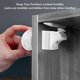 thumbnail image 2 of 4 Pack Child Safety Adhesive Magnetic Cabinet Locks Baby Proofing No Tools Screws Needed Magnet Drawer Locks with Key, 2 of 4