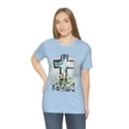 thumbnail image 6 of He Is Risen Unisex Jersey Short Sleeve Tee, 6 of 10