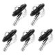 thumbnail image 5 of BESTYASH 5Ud Giratorias Electrodepositadas Para Sillas De Oficina Plata Movimiento, 5 of 8