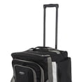 thumbnail image 4 of Olympia U.S.A. 22 inch Carry On 8 Pockets Wheeled Rolling Duffel Bag Water Resistant Luggage Lightweight Travel Suitcase with Retractable Handle, 4 of 9