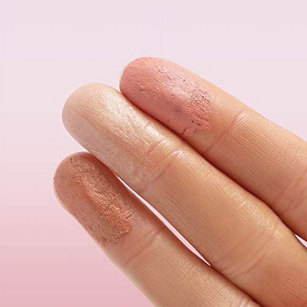 Dermaflage Highlighter Palette - Bronzer, Highlighter, Blush Trio for Dewy Skin – Blush Highlighter Palette, Bronzer and Highlighter Palette, Makeup Highlighter Palette