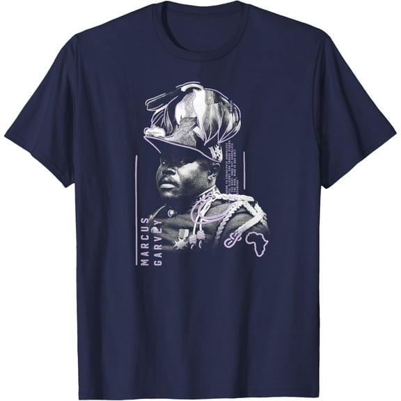 Velto Trendy Apparel Marcus Garvey Quote Front Back T-Shirt All Size S-5XL