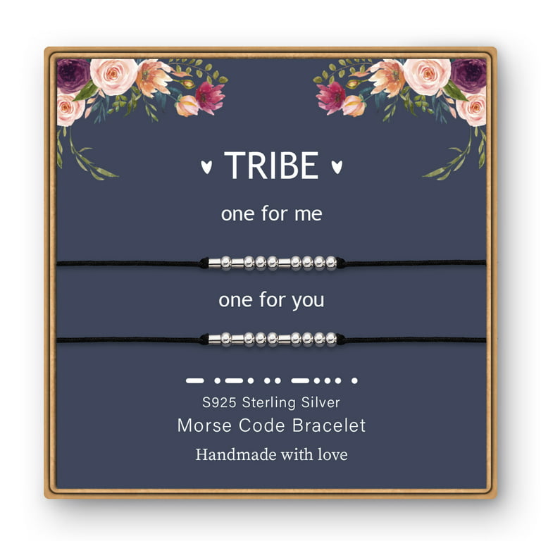 Tribe Morse Code Bracelet